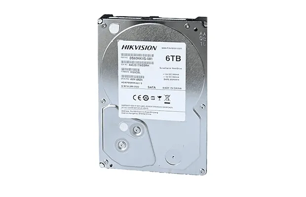 Hikvision 6TB HDD, 5400rpm
